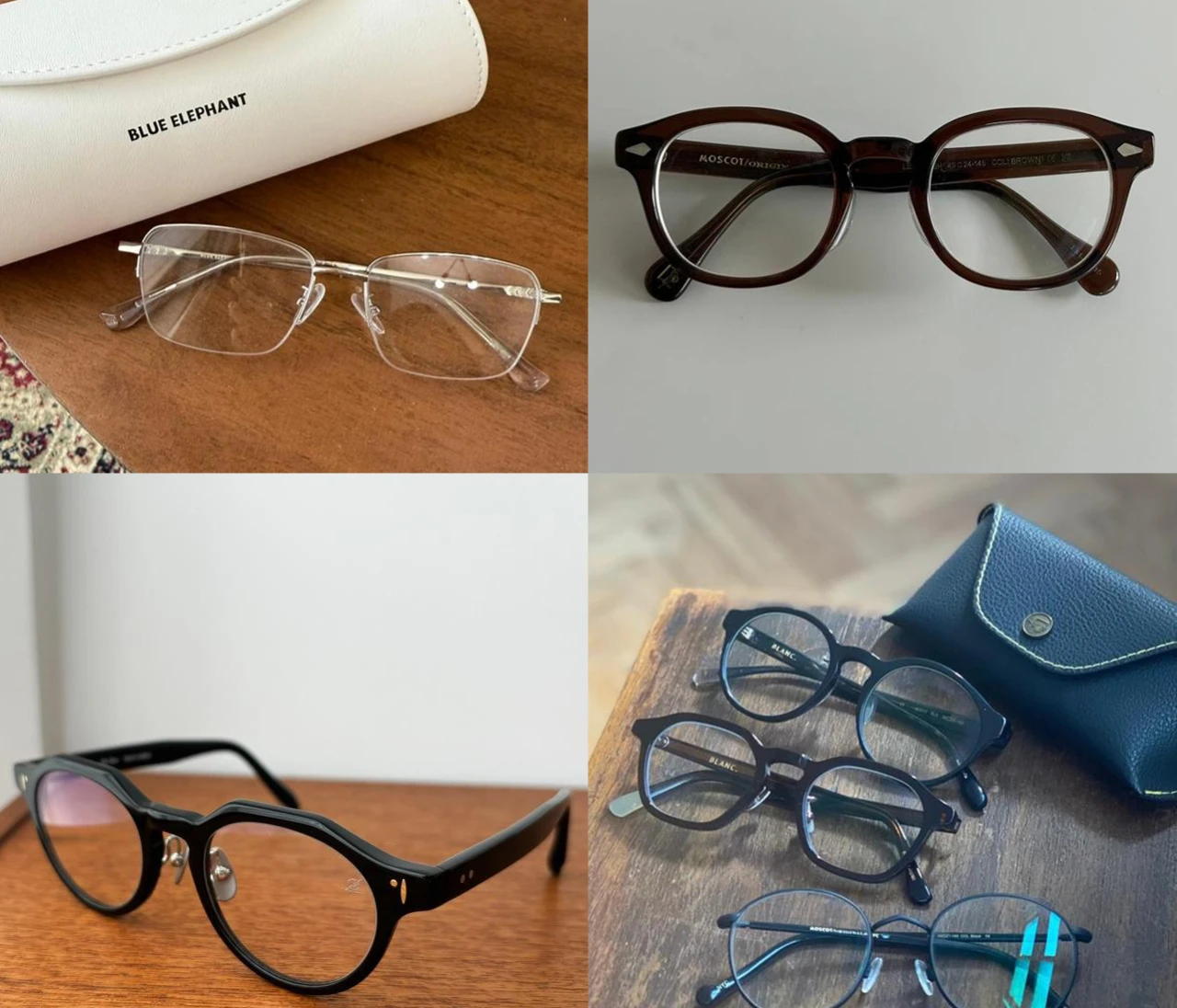 毎日に欠かせない。編集部員の私物メガネ4選
