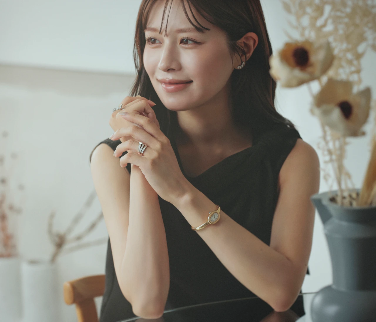 ディレクター・楫 真梨子さんの婚約指輪はひと目ぼれした「CHAUMET（ショーメ）」、結婚指輪は夫婦で手作り【チームBAILAのウエディングリングSNAP Vol.5】