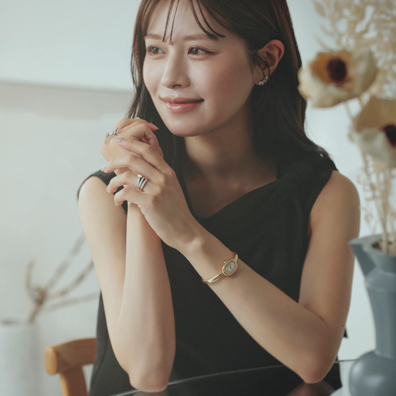 ディレクター・楫 真梨子さんの婚約指輪はひと目ぼれした「CHAUMET（ショーメ）」、結婚指輪は夫婦で手作り【チームBAILAのウエディングリングSNAP Vol.5】