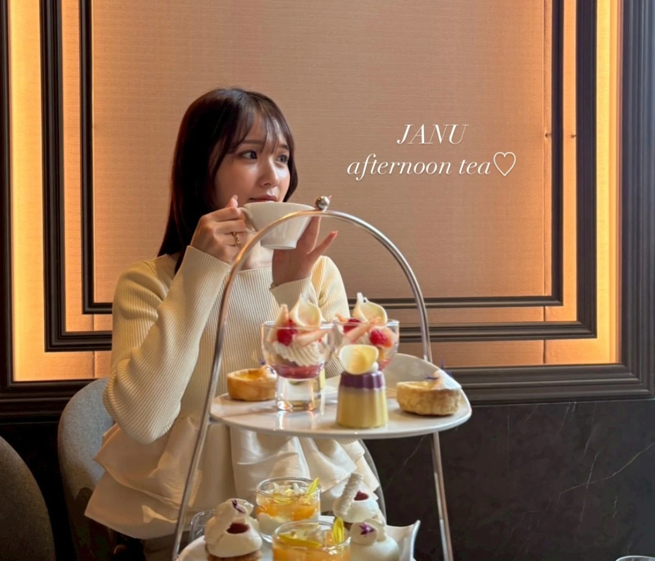 可愛いだけじゃない。大人女子会はJANUの“ストロベリー＆ホワイト”で完成