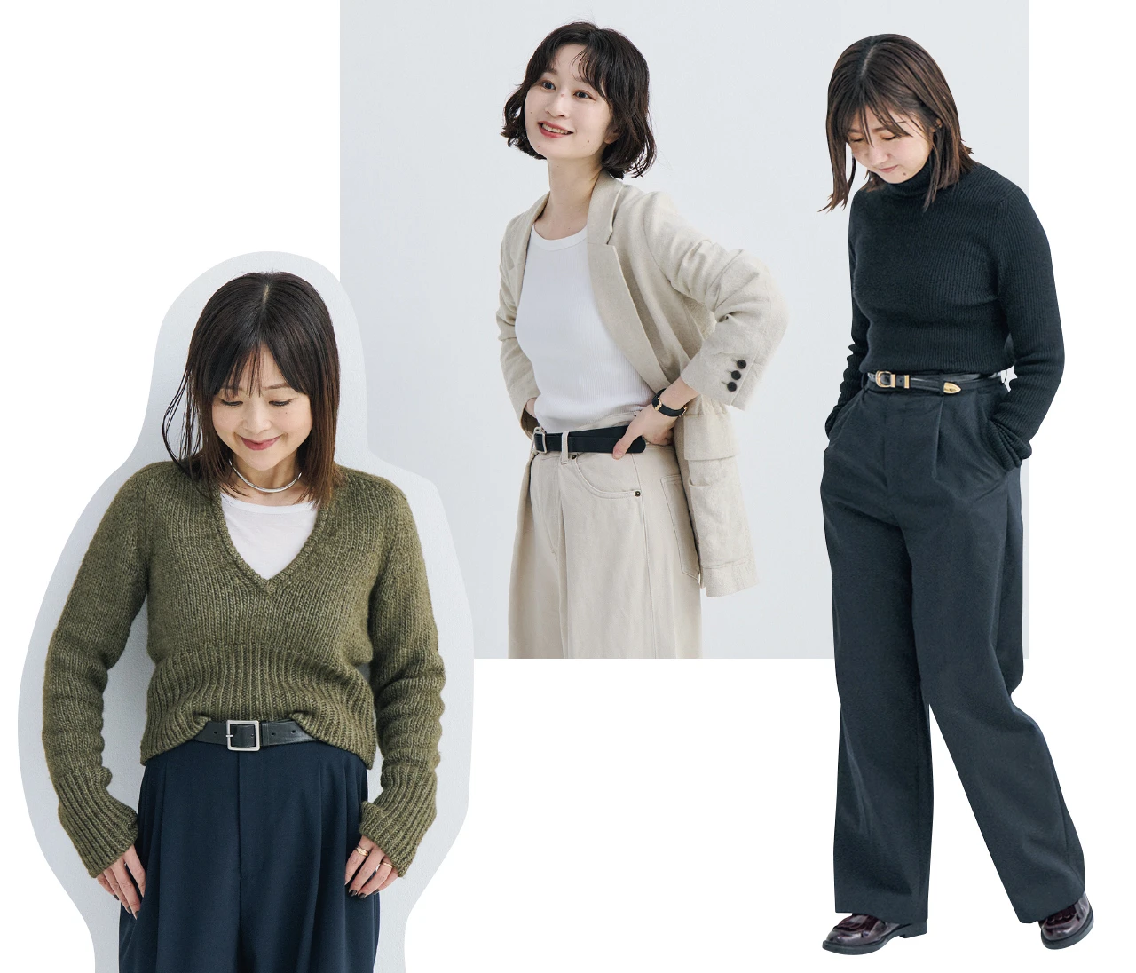 おしゃれな人がリアルに買っているのは「黒ベルト」！チームBAILAの黒ベルトSNAP8コーデ