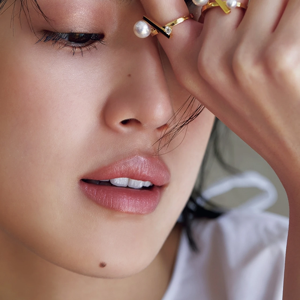 TASAKIの「バランス」で最新形の“モードなパール”を堪能【大人のお守りリング】