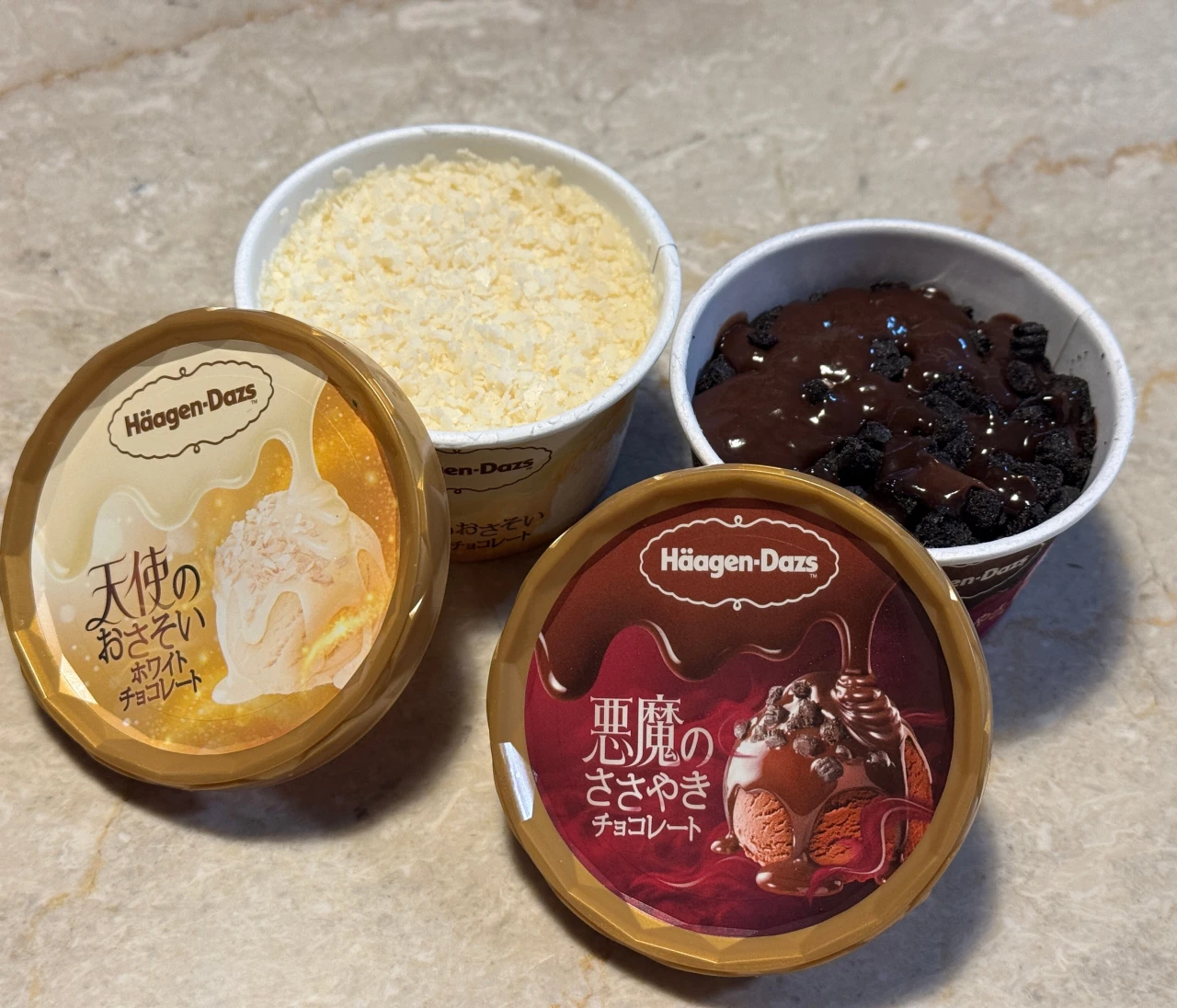 【9月30日新発売】悪魔と天使、どっちに誘惑される？ハーゲンダッツ新作を食べ比べてみた！【新作レビュー】