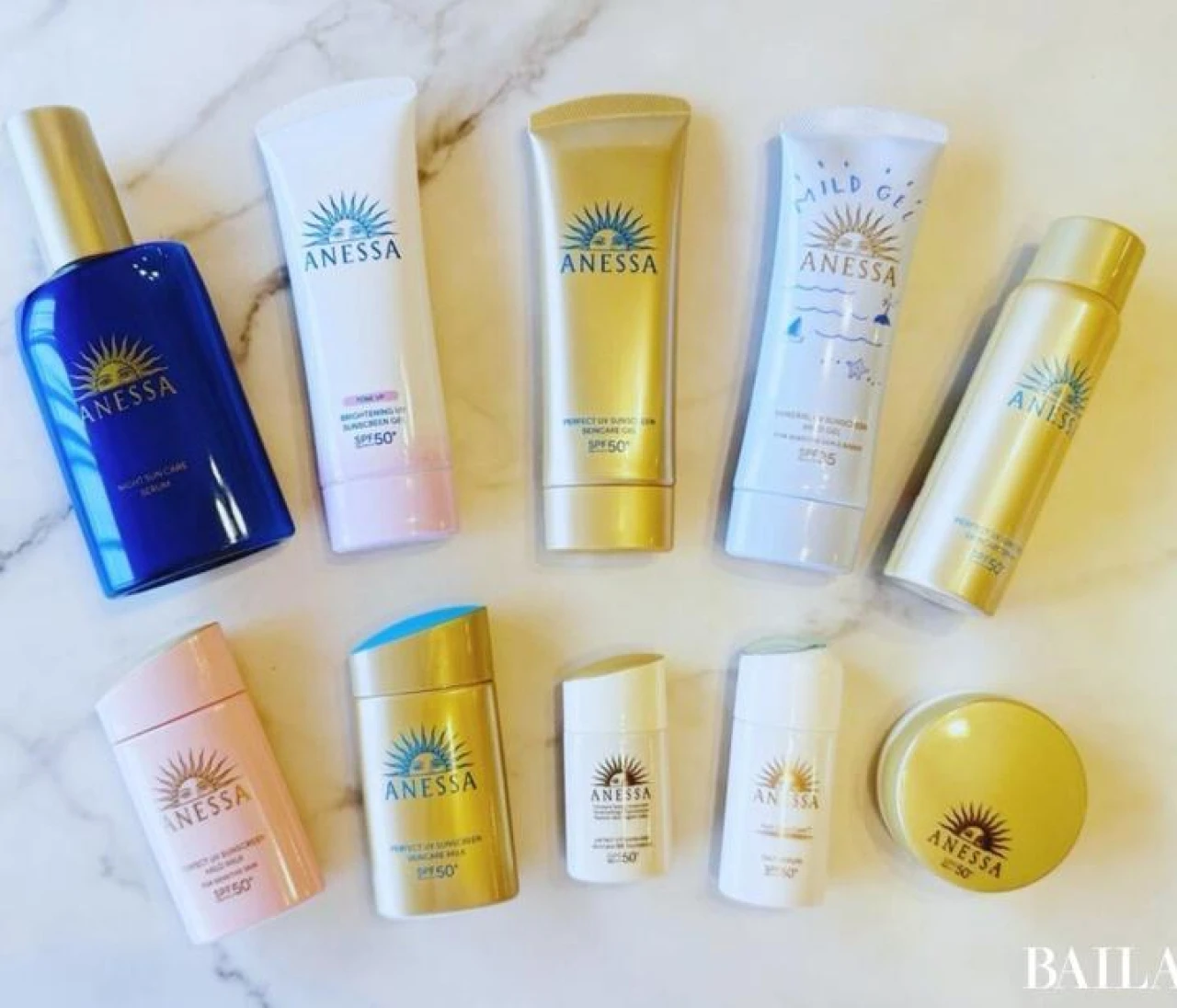 2025最新「アネッサ」日やけ止め全10種（写真）