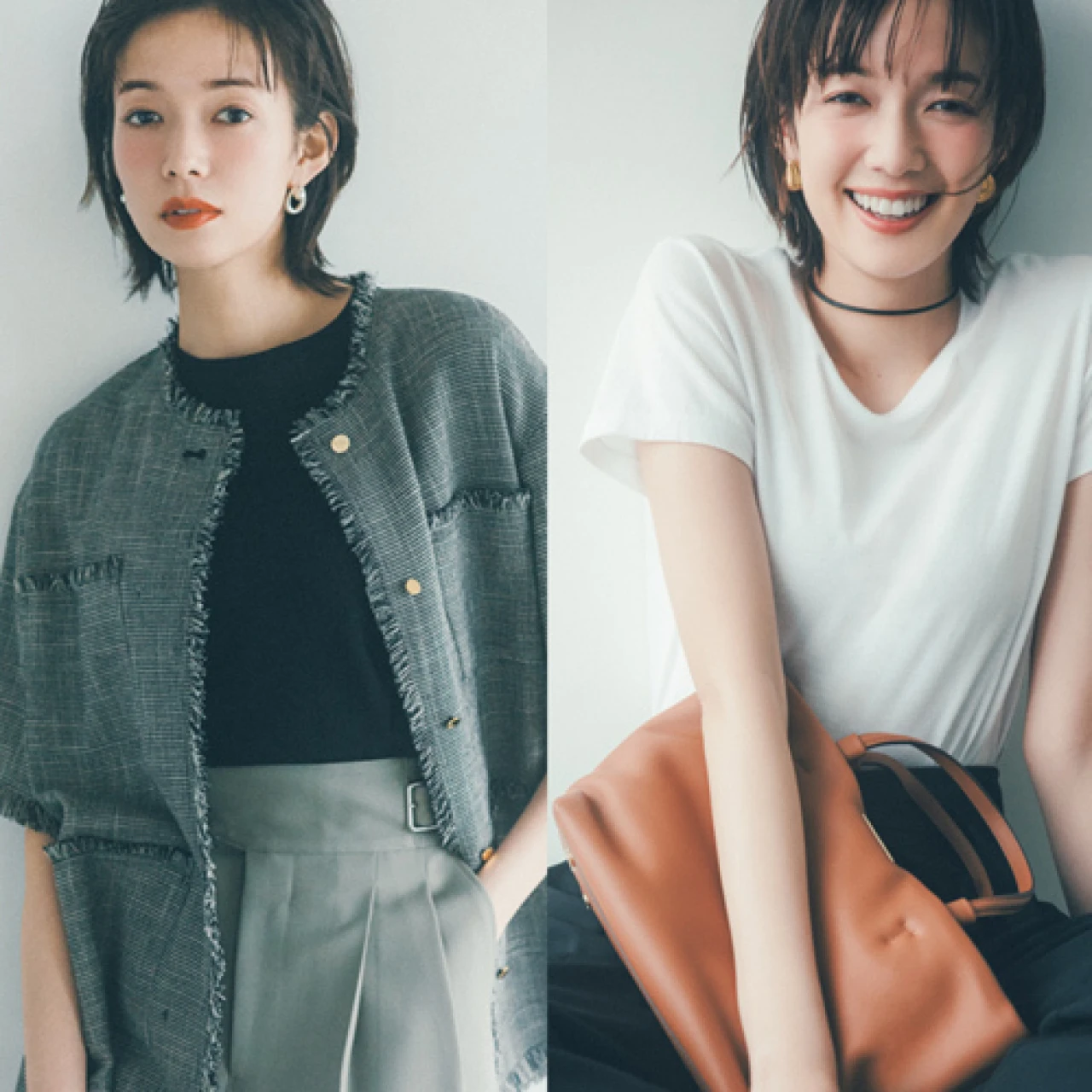 【大人のTシャツ】通勤にも活躍！シンプル「無地Tシャツ」の最旬コーデ4選