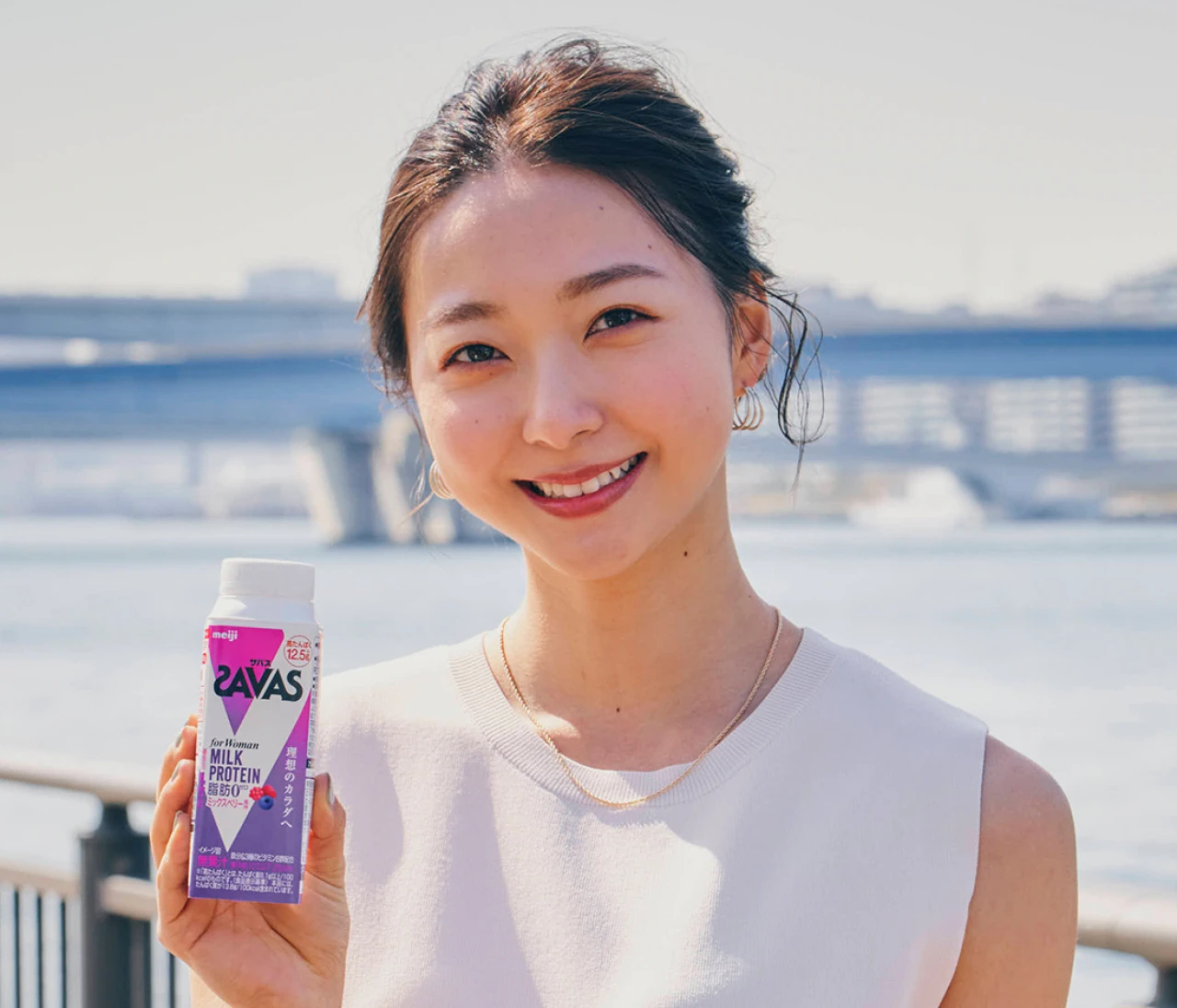 BAILA×ザバス for Woman MILK PROTEIN 畠山愛理さんのキレイのヒミツ