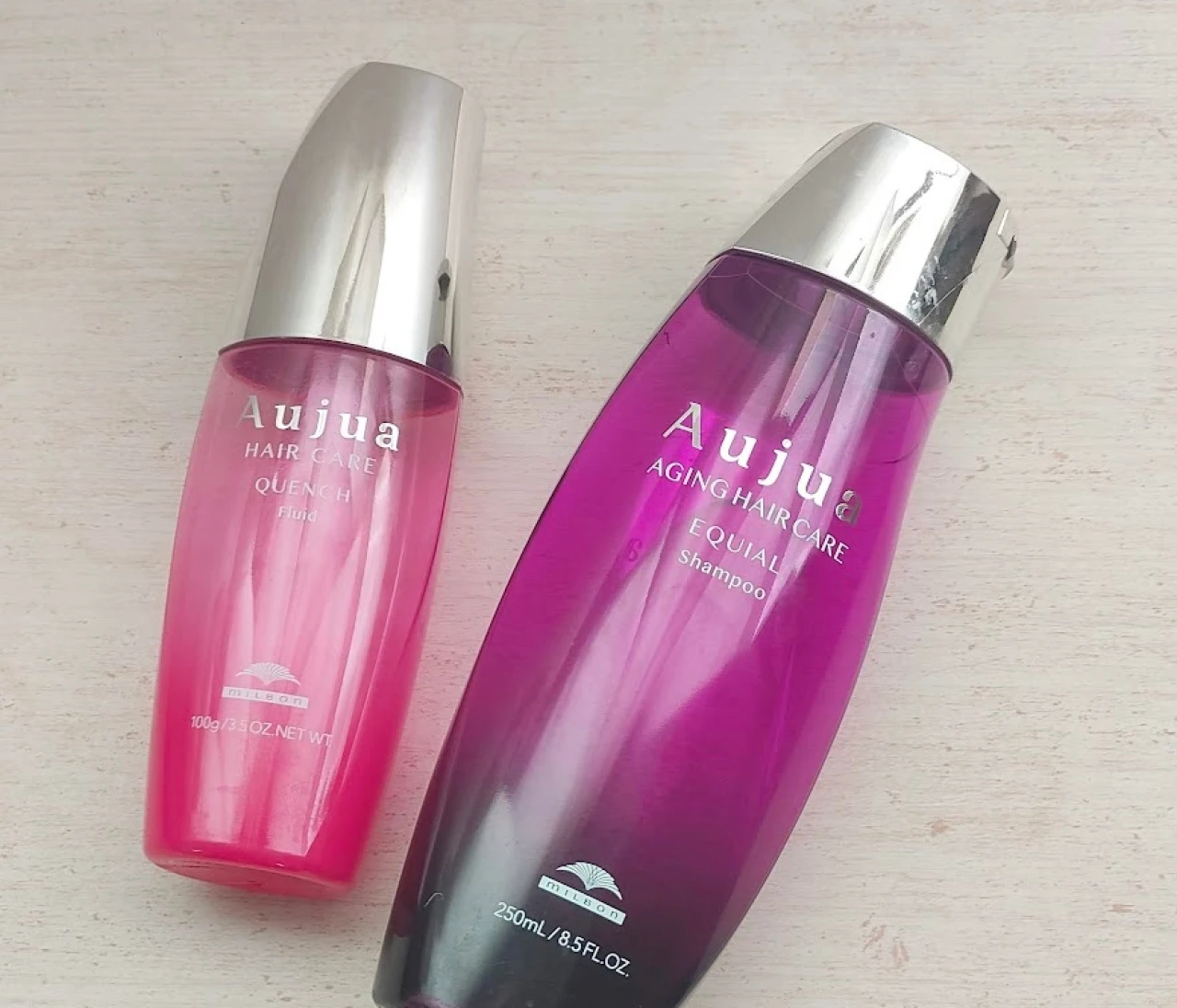 ブリーチヘアもサラサラに♥Aujua（オージュア）のシャンプー＆トリートメント#美容部