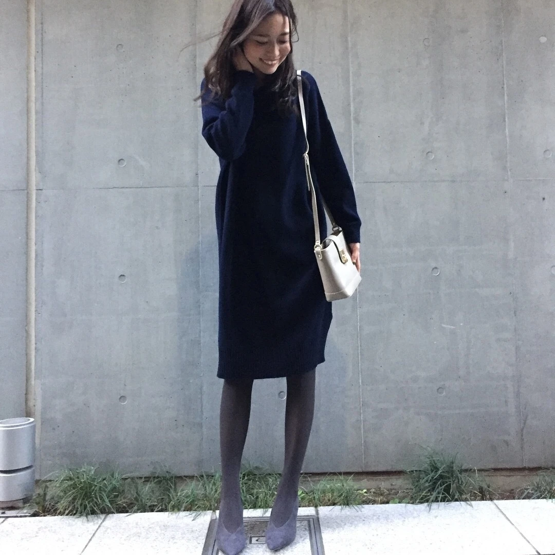 フェリースルネスの万能ニットワンピース