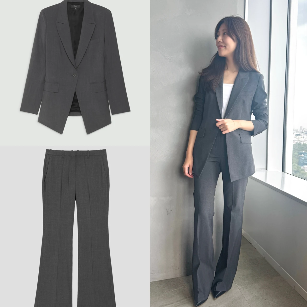 凛とした佇まいが美しい【Theory（セオリー）】のジャケット&パンツのセットアップが登壇シーンに最適！｜好印象が狙える“最旬”登壇服 Vol.18