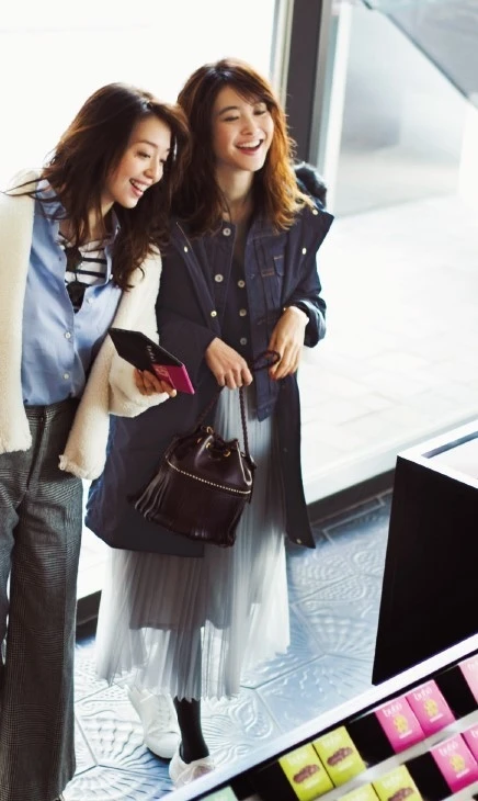 バレンタインの買い出しの日は、揺れスカートを使ったリラックススタイルで【2019/2/2のコーデ】