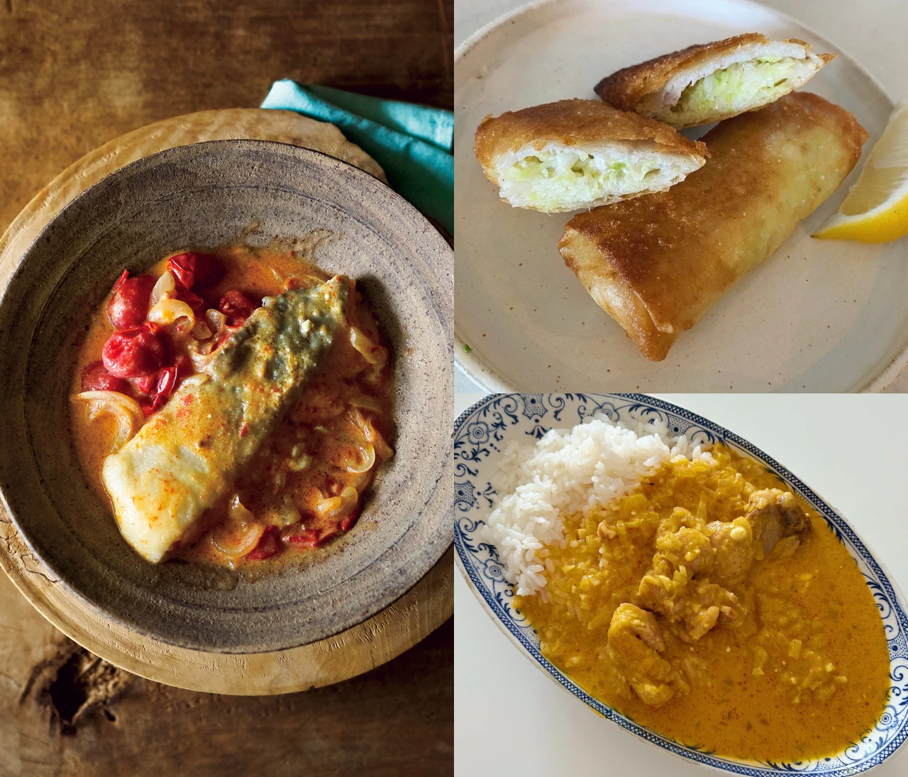 【長谷川あかりのご自愛ごはん】クリームチーズを使った簡単レシピ3選。春巻き、カレー、クリームチーズ煮。コクが深まりおいしさアップ！