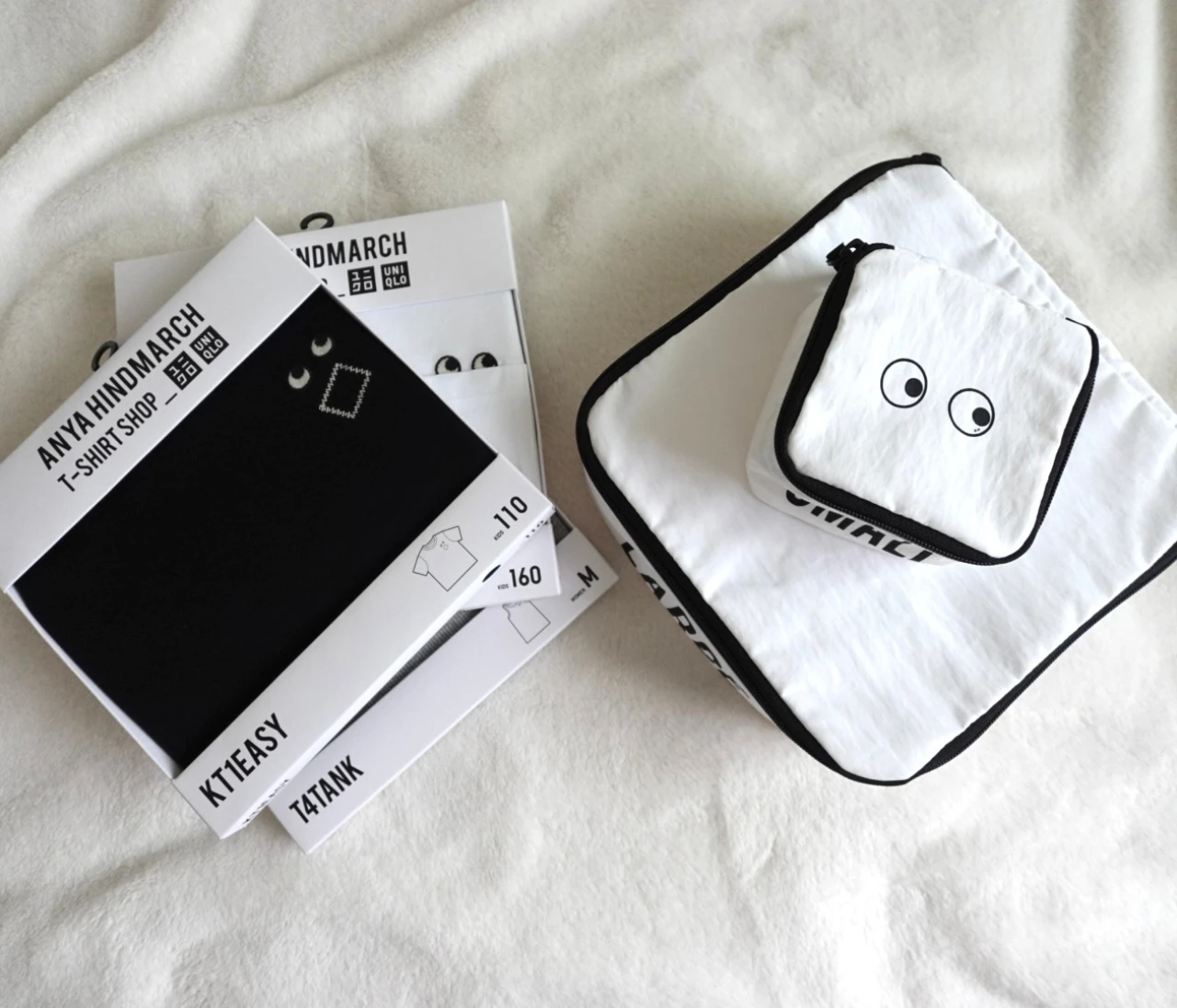 【購入品レポ】UNIQLO×アニヤ・ハインドマーチ親子でおそろい♡話題のコラボレビュー！