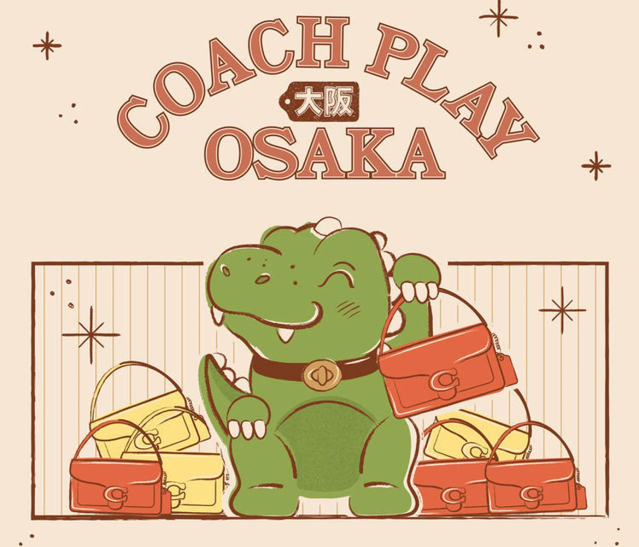【COACH（コーチ）】「コーチ プレイ 大阪（COACH PLAY OSAKA）」が心斎橋にオープン！