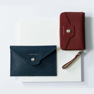 【LONGCHAMP】オフィスにふさわしい、端整なルックスの名品 スモールレザーグッズ⑧