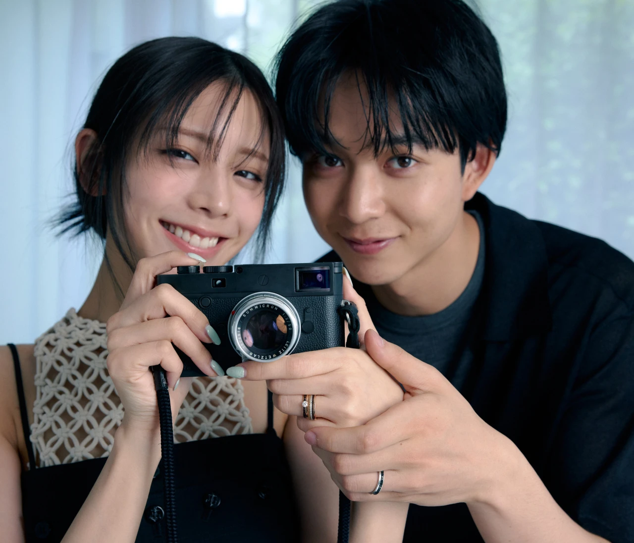貴島明日香×鈴木 仁がまとう、『BOUCHERON（ブシュロン）』のペアジュエリー＆ウォッチ【バイラ×メンズノンノ ふたりが主役のウェディング vol.4】