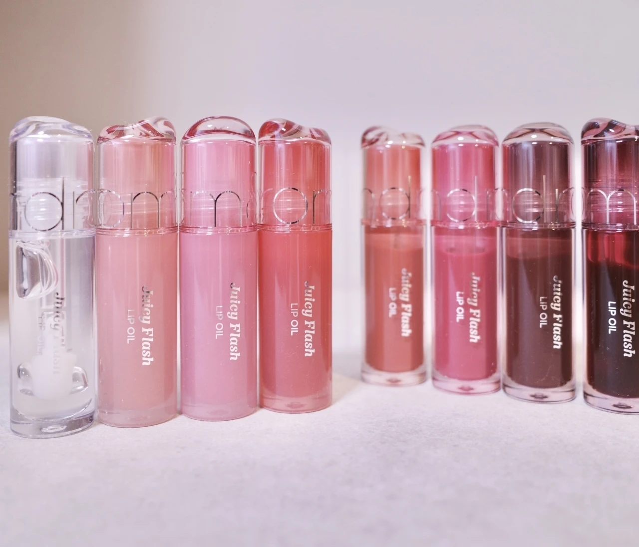 rom&nd ジューシーフラッシュリップオイル全色レビュー｜30代が使えるツヤ感リップ！