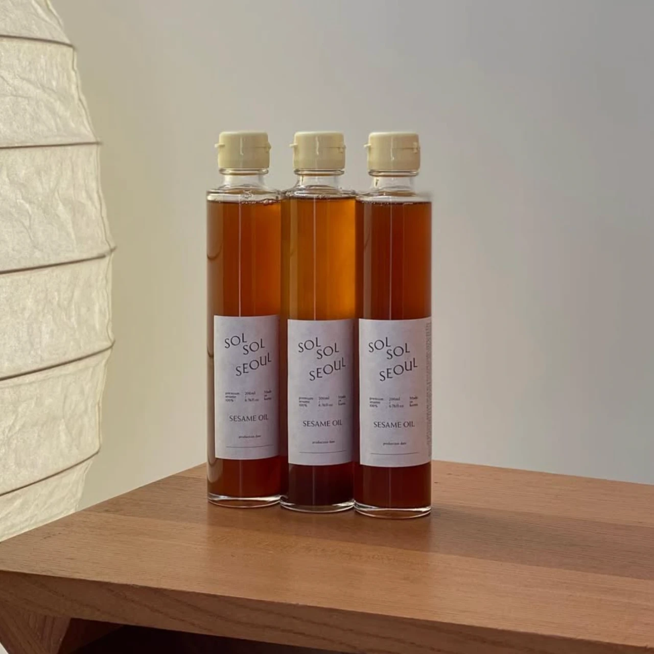 【SOLSOL】ご褒美ごま油「SESAME OIL」をご紹介