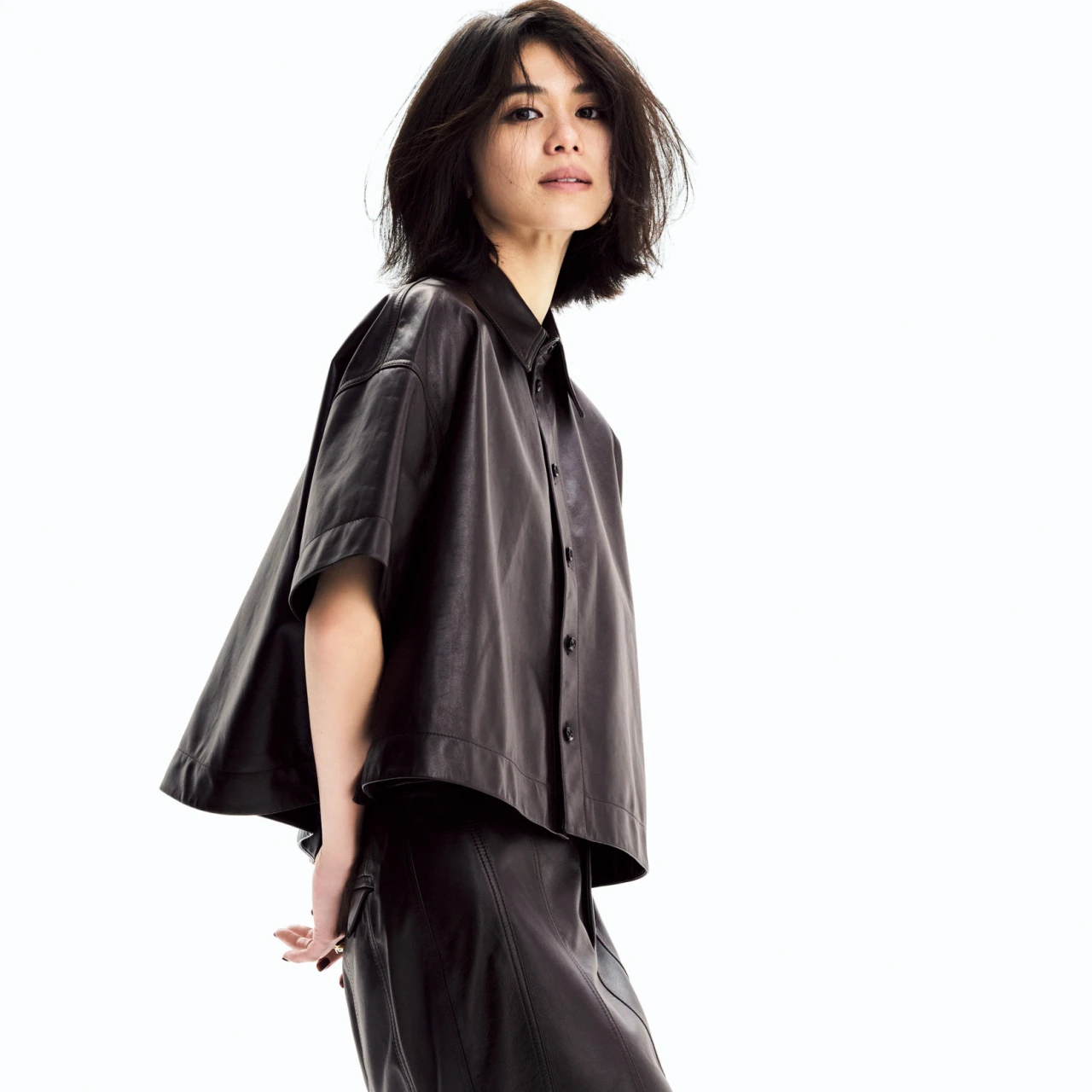 「ボッテガ・ヴェネタ」のセットアップでつくる佐藤晴美の最新2ルック【佐藤晴美のMY WISH LIST】