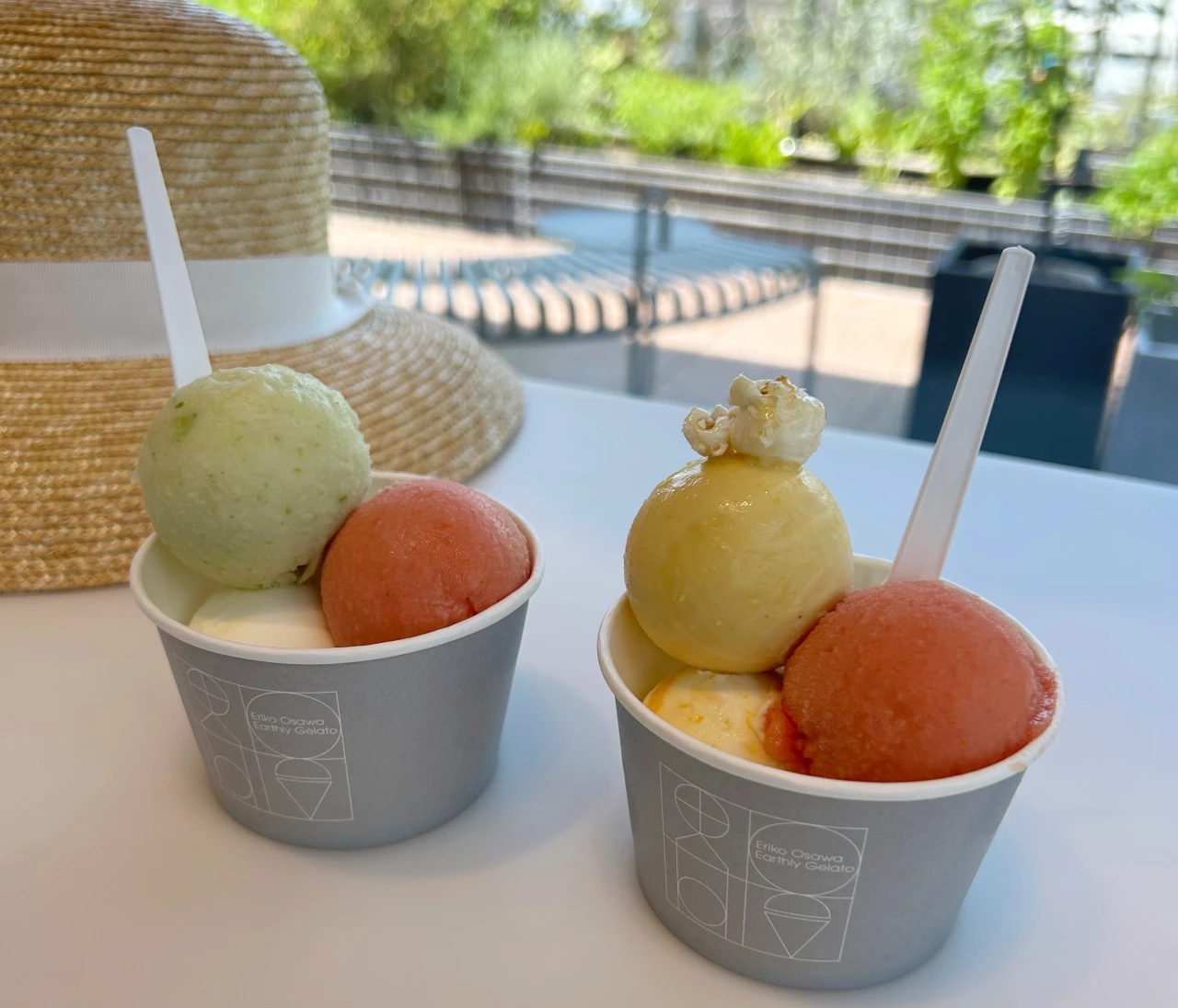 【Eriko Osawa Earthly Gelato｜表参道】オーガニック野菜と果実のからだにやさしい贅沢ジェラート #BAILAアイス部