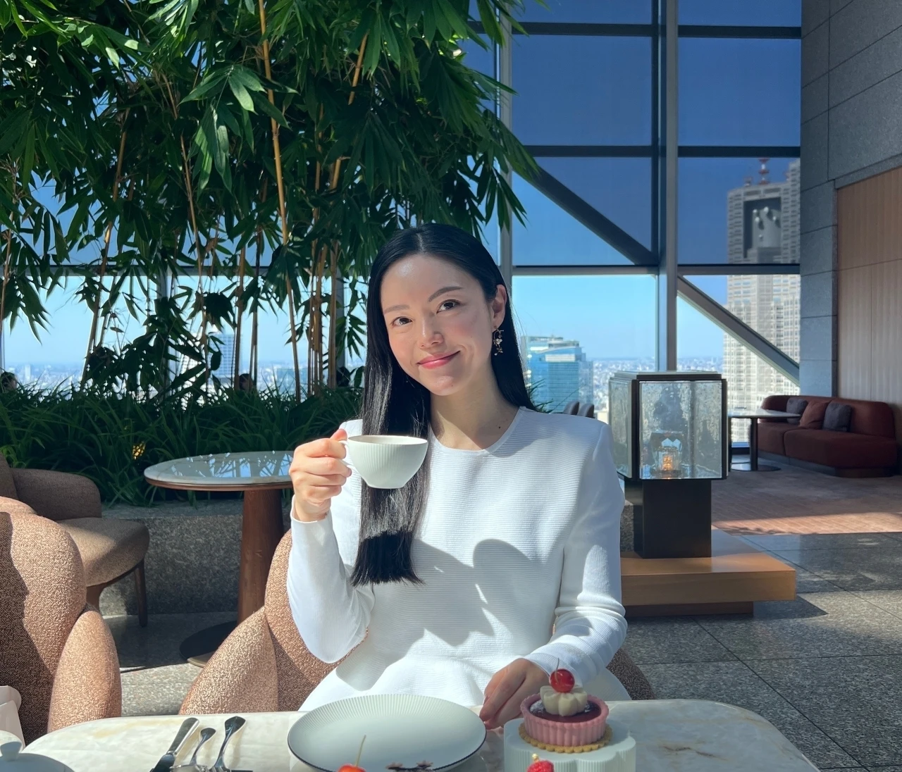 リニューアルしたパークハイアット！アフタヌーンティーレポ♡