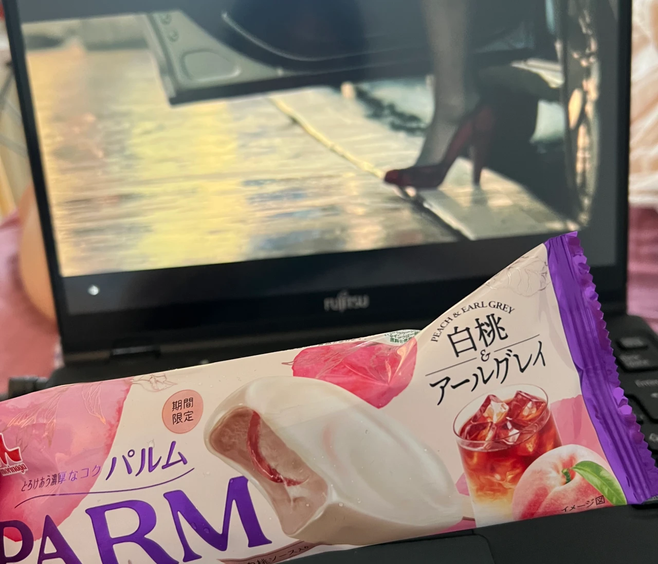 【お早めに！】期間限定コンビニアイスPARM（パルム）白桃＆アールグレイ#BAILAアイス部