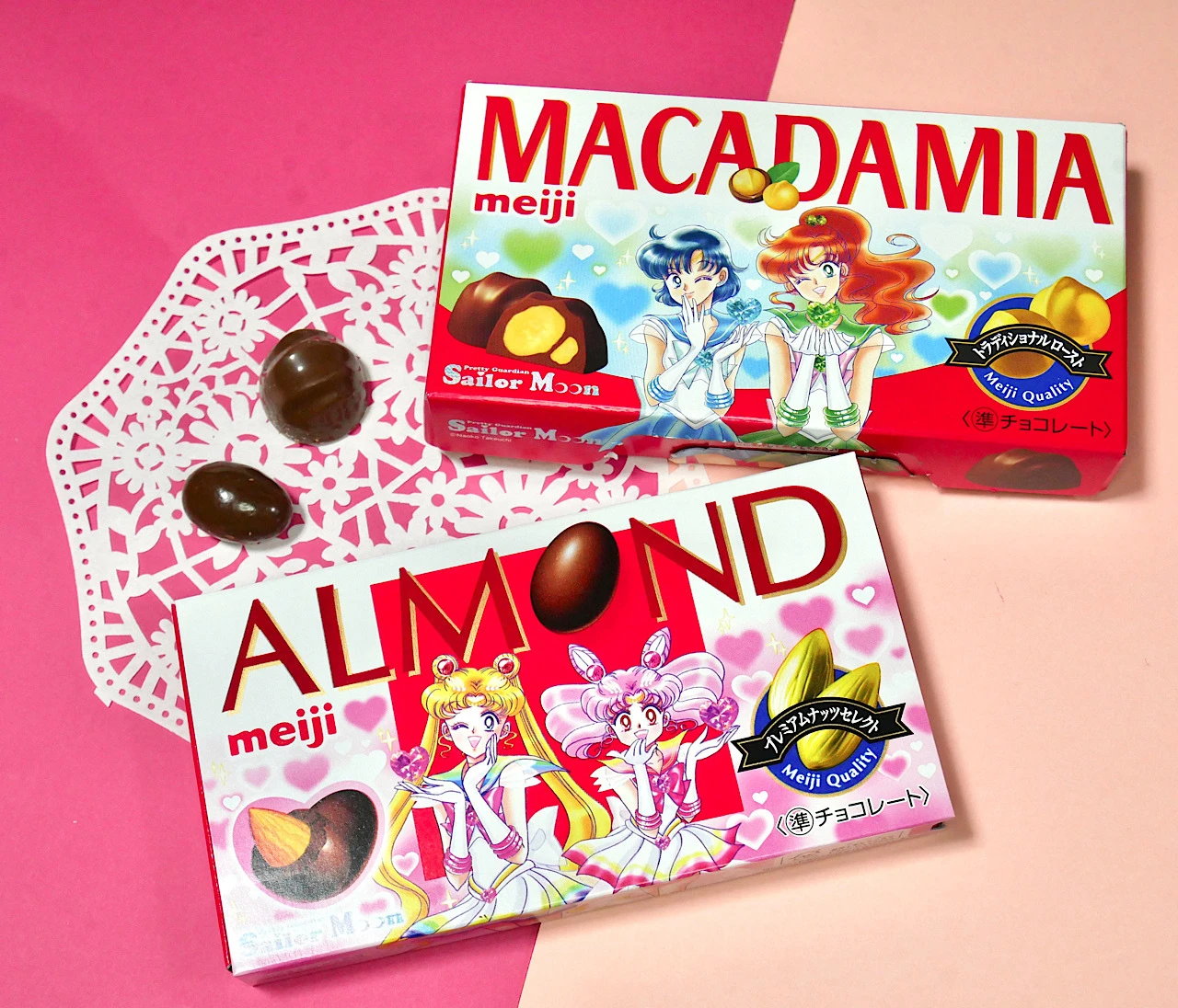 【バレンタイン2026】美少女戦士セーラームーン×明治｜パケ買いしたい♡アーモンド＆マカダミアの限定コラボチョコレート