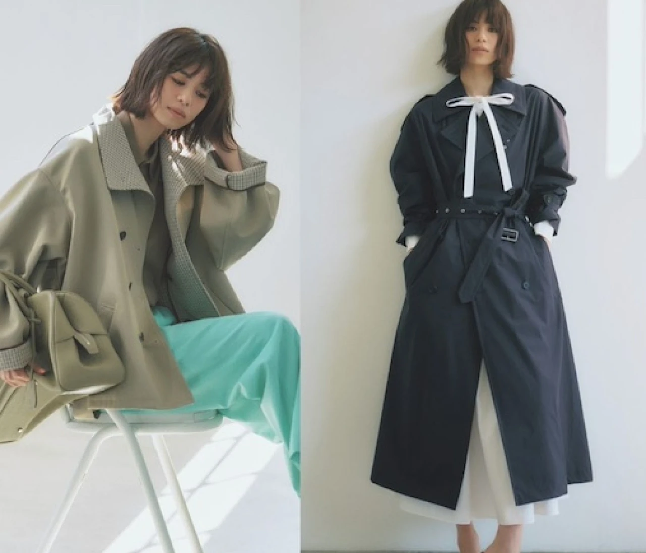 【2026年春の最新トレンチ3選】トレンチコートを新調するなら「ちょっとカジュアル」にアップデート！