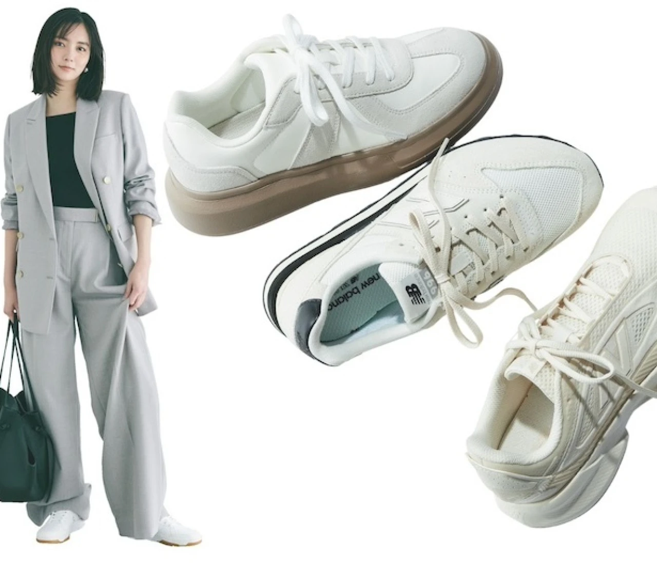 【2025年秋の最新スニーカー事情】平日も休日も出番の多さNo.1！どんなテイストにも合う“オフ白スニーカー”