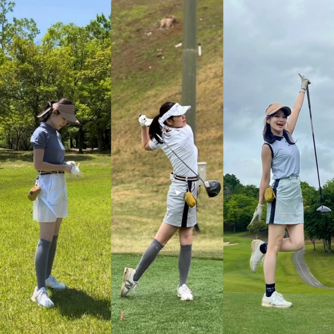 【年30回以上ラウンド】ゴルフ大好きOLの着回しコーデ春夏編