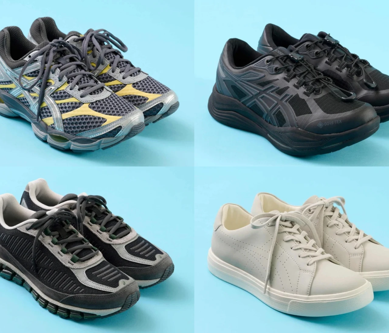 【アシックスおすすめスニーカー4選】歩きやすいだけじゃない！おしゃれ＆高機能を叶える理想のスニーカー！スニーカーの選び方も【きれいめ派の通勤・休日スニーカー】