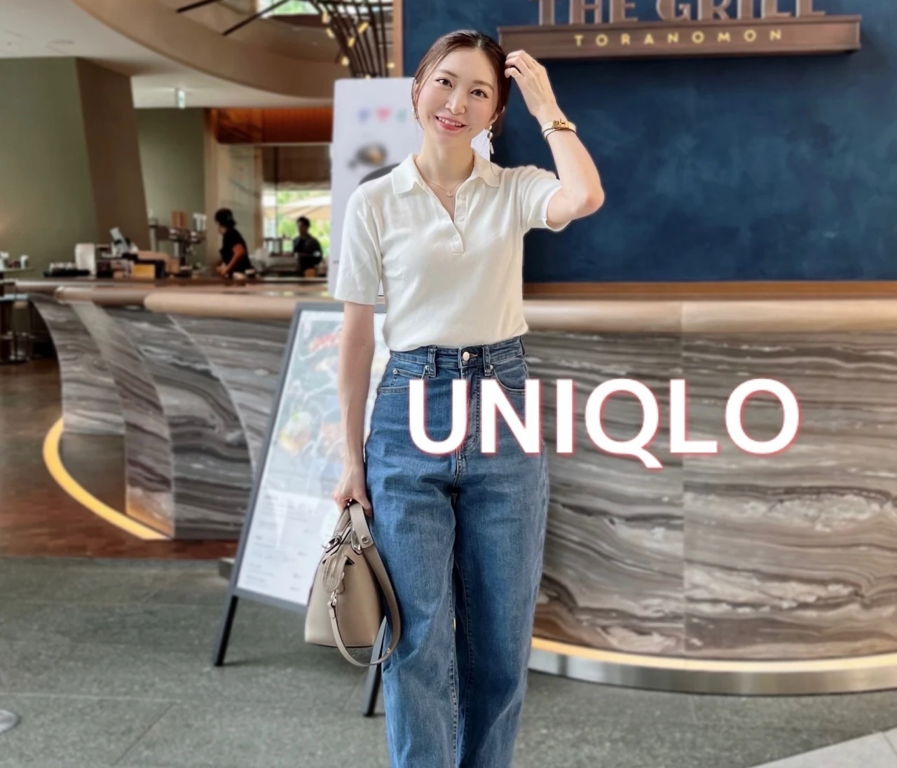 【UNIQLO】完売前に欲しい！人気の「ポロセーター」で夏のきれいめコーデ