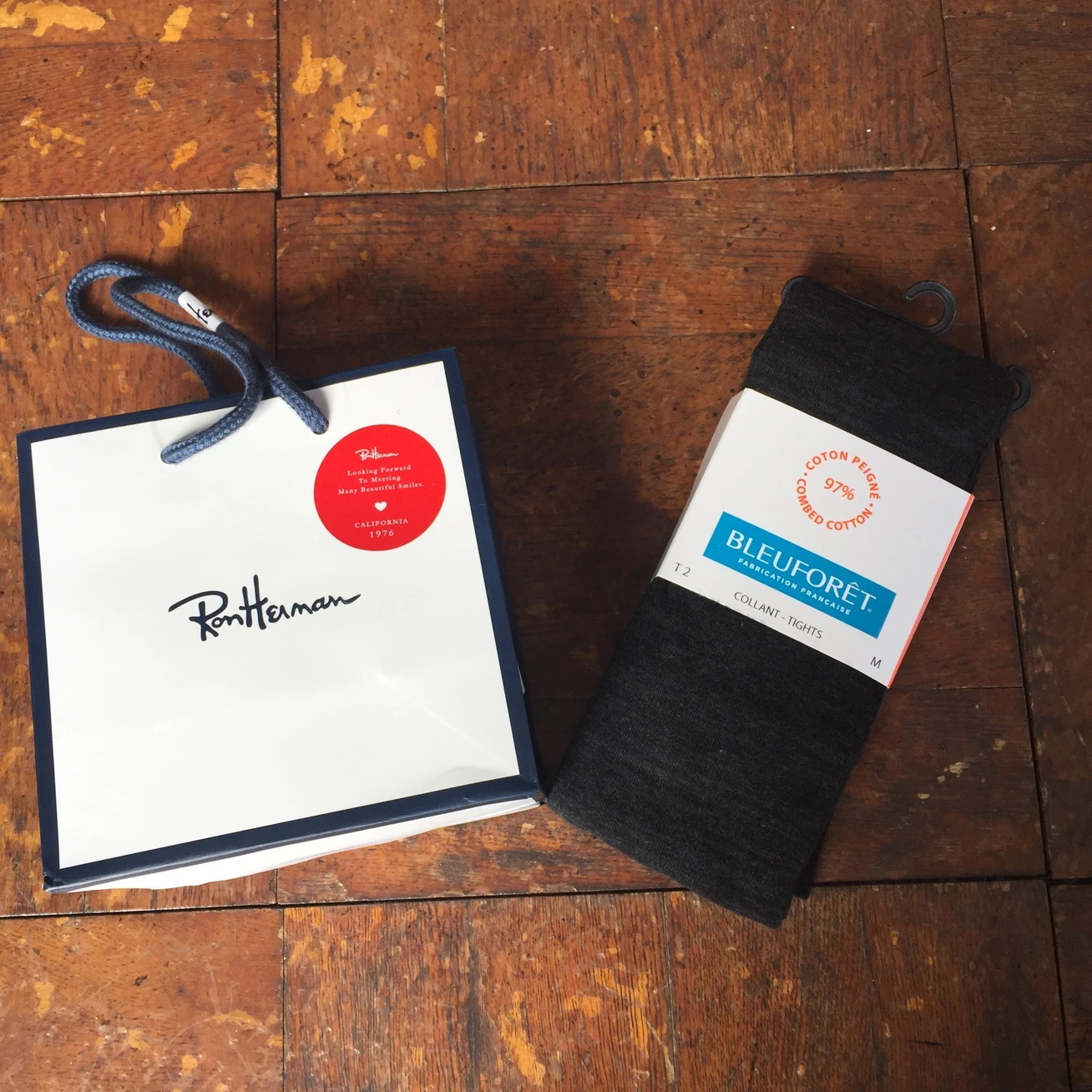 11月からタイツの出番!ウワサの「BLEUFORET」をはいてみた