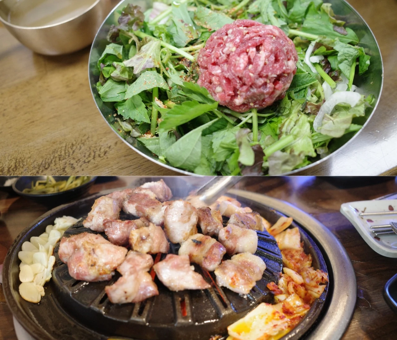 韓国・ソウル旅行③【本場グルメ編】地元民が通う！絶品モクサル＆ユッケ