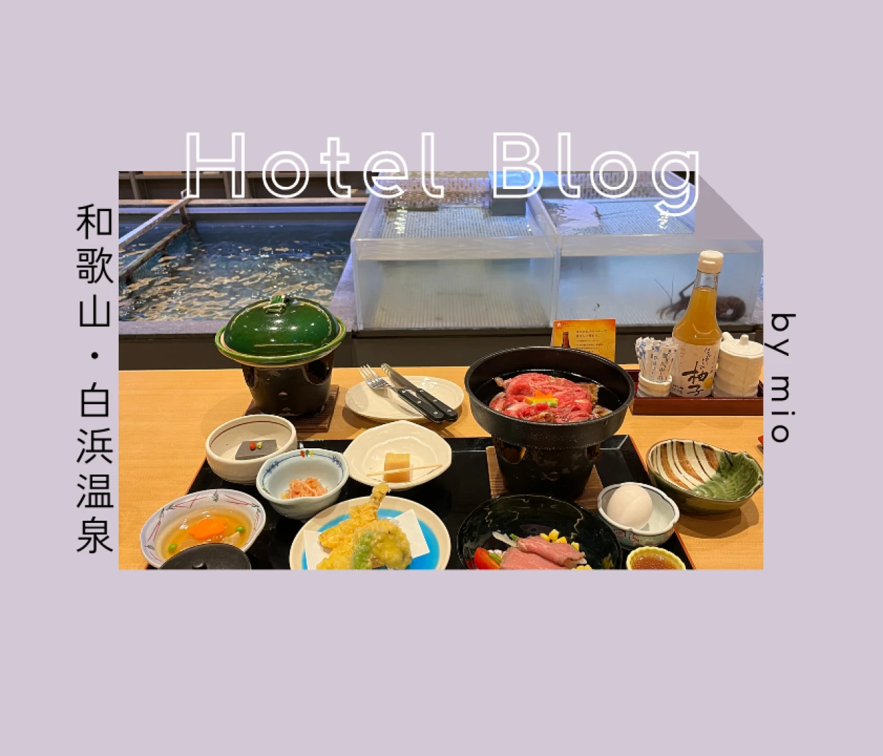 【和歌山・白浜温泉】朝食夕食がうますぎる~🩷コスパ抜群のお宿ホテルシーモア