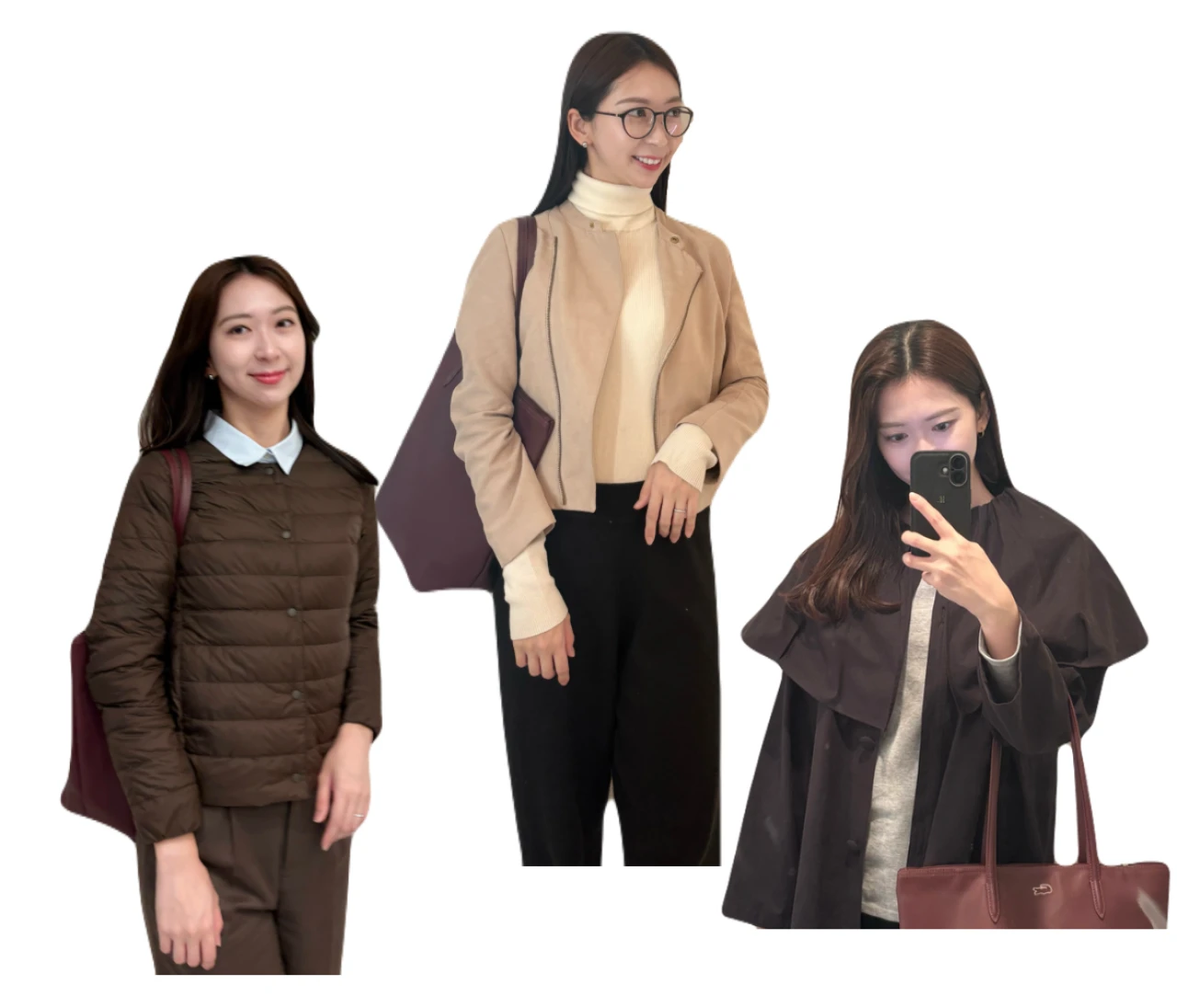 季節の変わり目に”ちょうどいい” 気温別の通勤コーデ3選