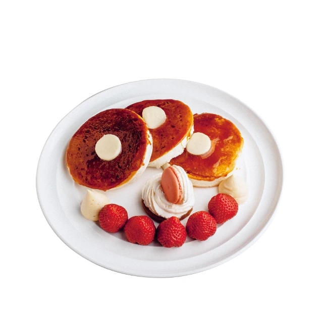 ”攻めてる”パンケーキ。