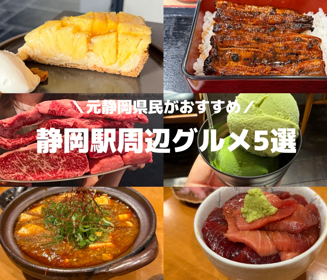 元静岡県民の夫に聞いた！静岡駅周辺のおすすめグルメ5選【焼肉・うなぎ・スイーツ】