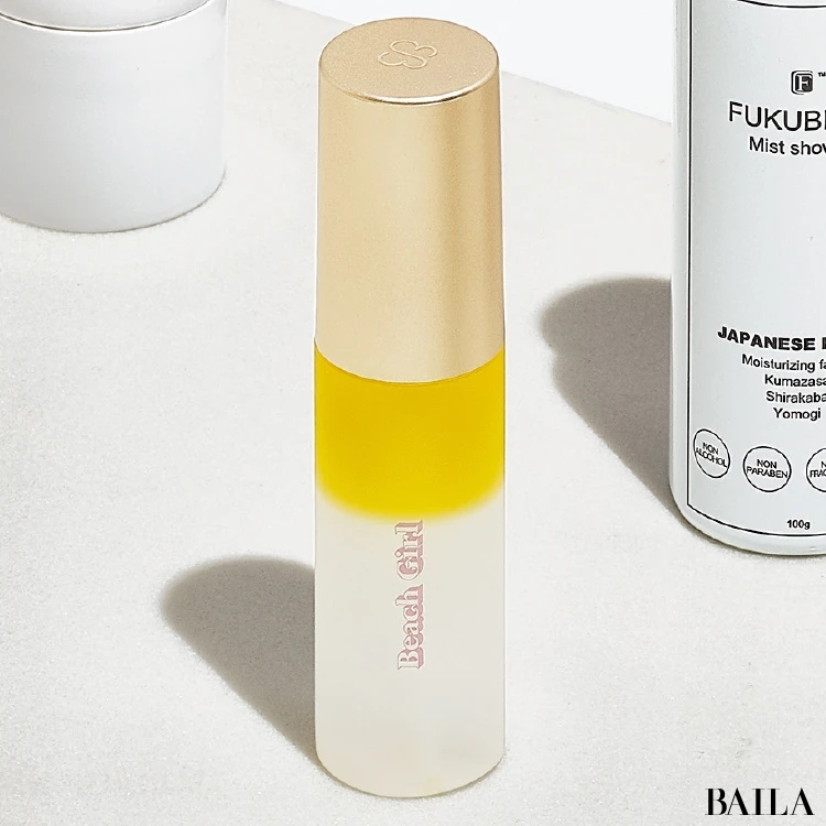 uka hair oil mist On the Beach Girl