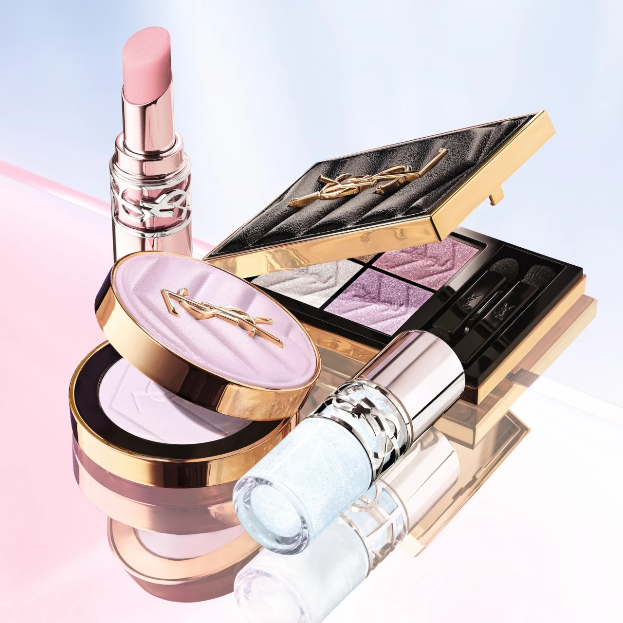 透明感はメイクで仕込む！【YSL】「クリスタル ラブ コレクション」