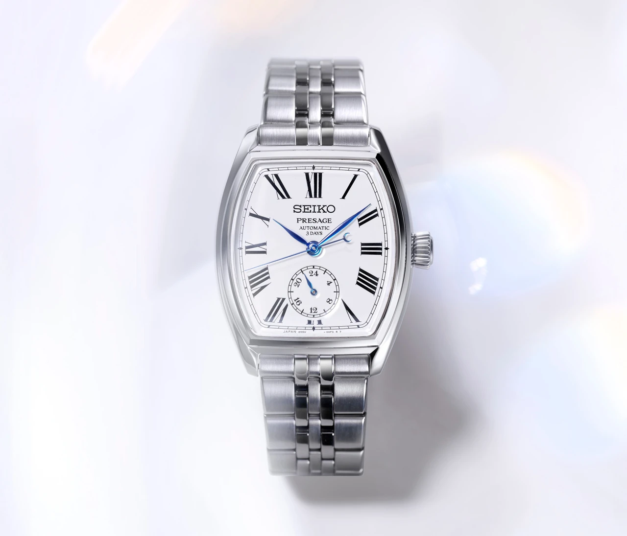 【SEIKO PRESAGE（セイコー プレザージュ）】クラシックシリーズから琺瑯ダイヤルのトノー型ドレスウオッチが登場