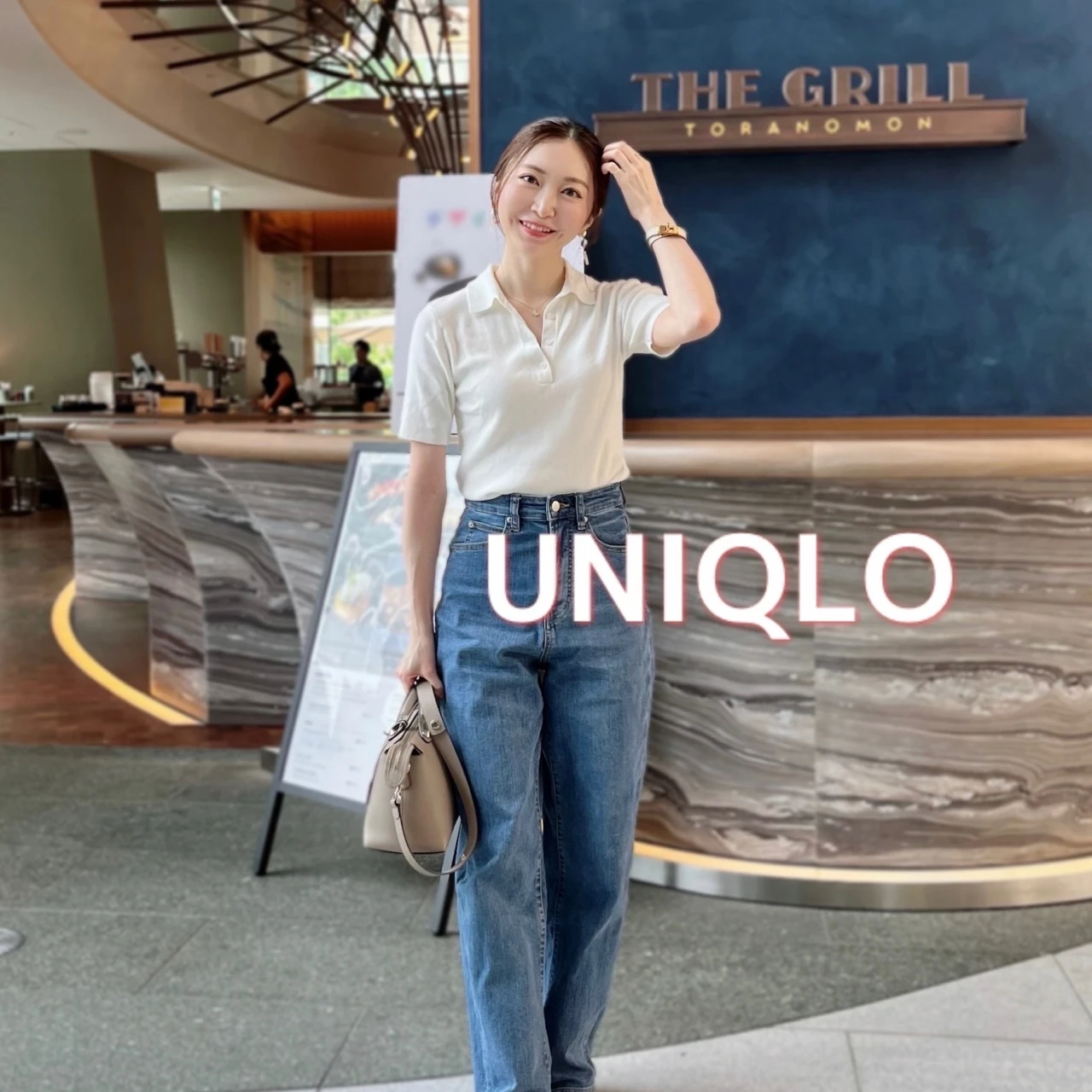 【UNIQLO】完売前に欲しい!人気の「ポロセーター」で夏のきれいめコーデ