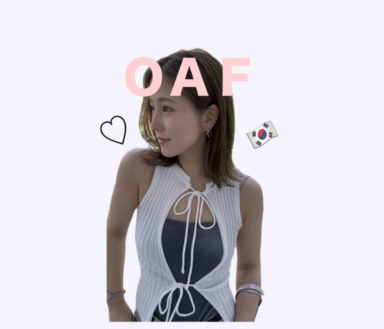 カジュアルなのに女っぽい！秀逸韓国ブランド【OAF】