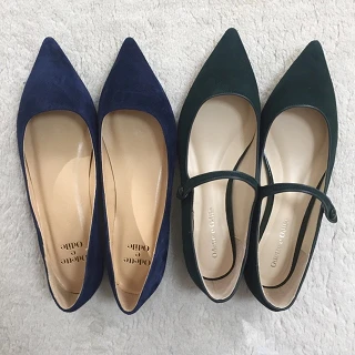 走れる美女感フラット靴は「オデット エ オディール」で