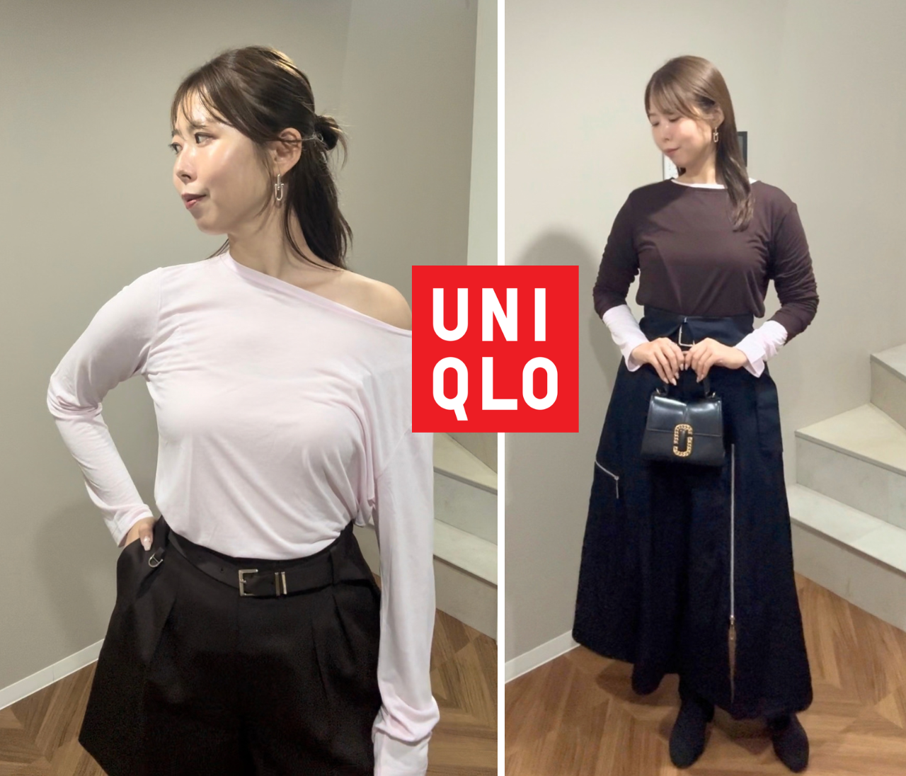 【UNIQLO(ユニクロ)】1,990円で着こなし無限大！重ね着からワンショル風まで叶うシアーTが万能すぎる
