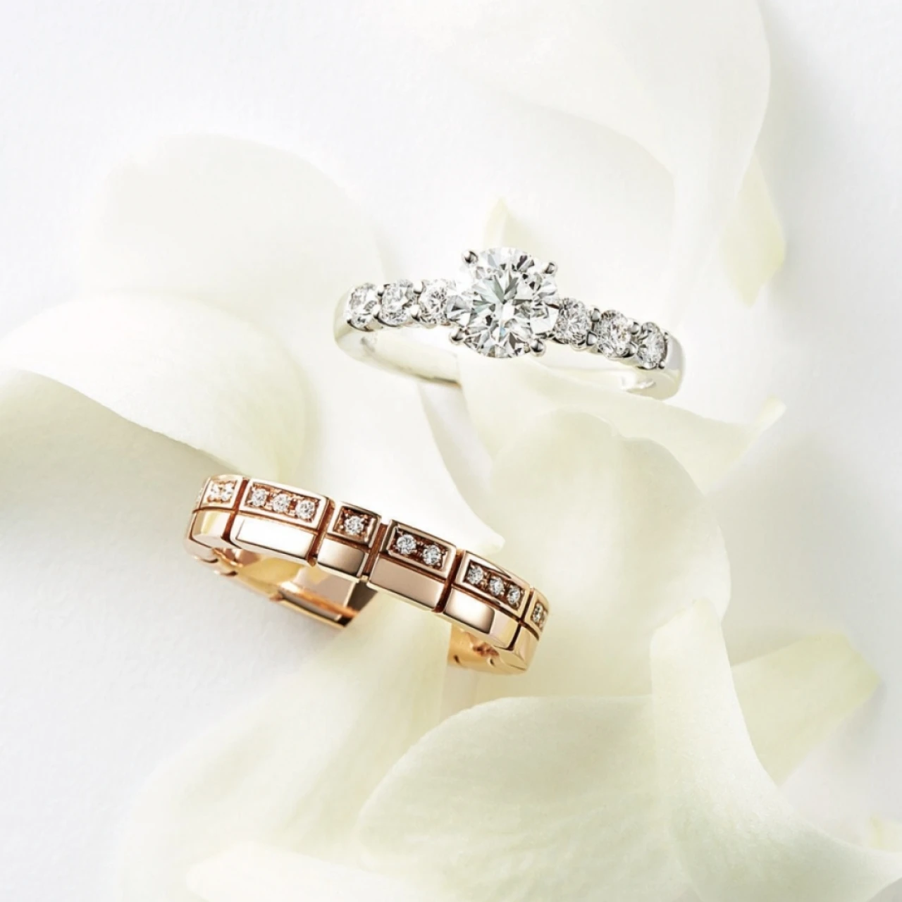 【タサキの結婚指輪&婚約指輪】クラシックからモダンまで多彩なデザイン