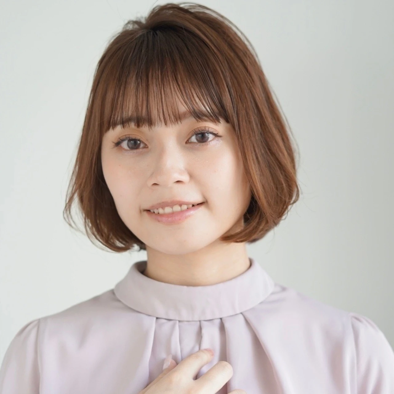 【ボブ・30代～40代大人の髪型】伸ばしかけへア！ふんわりボブ