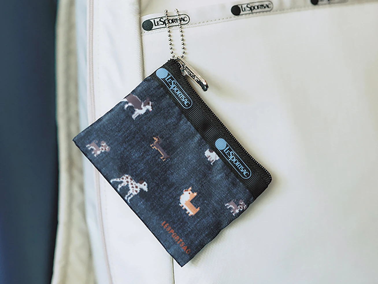 ポーチチャームのように使える付録ポーチ（小）