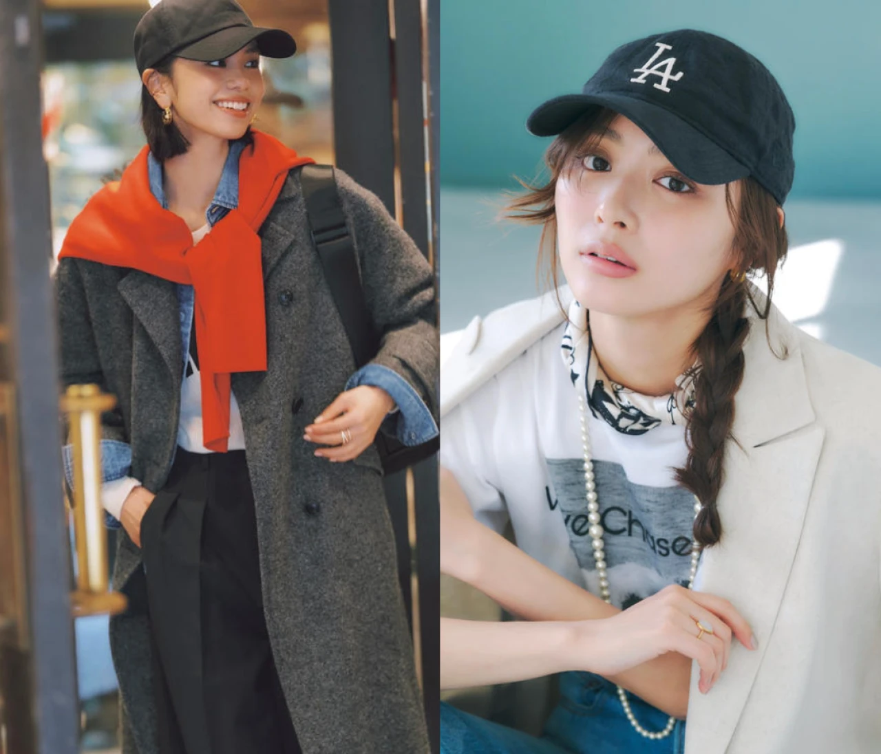 【2026年】大人女子 「キャップコーデ」16選。 差がつく大人なキャップの合わせ方は？ GW旅行中にも大活躍！