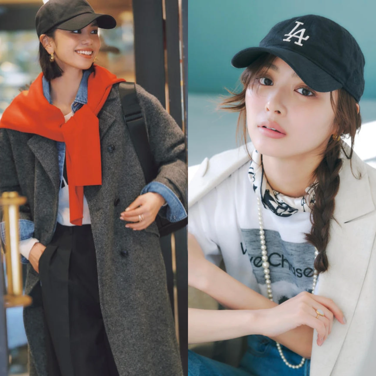 【2026年】大人女子 「キャップコーデ」16選。 差がつく大人なキャップの合わせ方は？ GW旅行中にも大活躍！