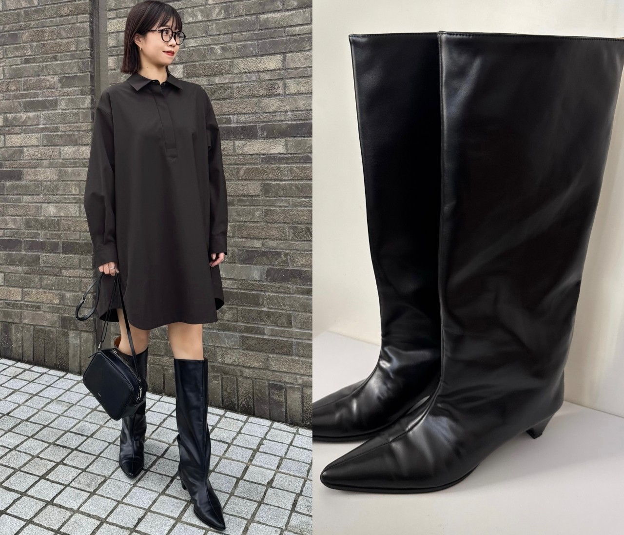 【2026秋】履くだけで旬スタイルに♡LE TARON(ル タロン)ワイドシャフトロングブーツを徹底レビュー
